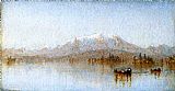 Mount Katahdin from Lake Millinocket by Sanford Robinson Gifford